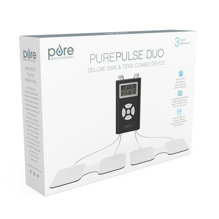 Pure Enrichment Pure Pulse Duo Deluxe EMS & Tens Combo Device
