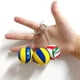 thumbnail image 4 of adames lindo llavero de voleibol deporte llavero pvc cuero voleibol moda coche llavero mini voleibol voleibol colgante llavero bola juguete para hombres mujeres bola titular de la llave anillo, 4 of 4
