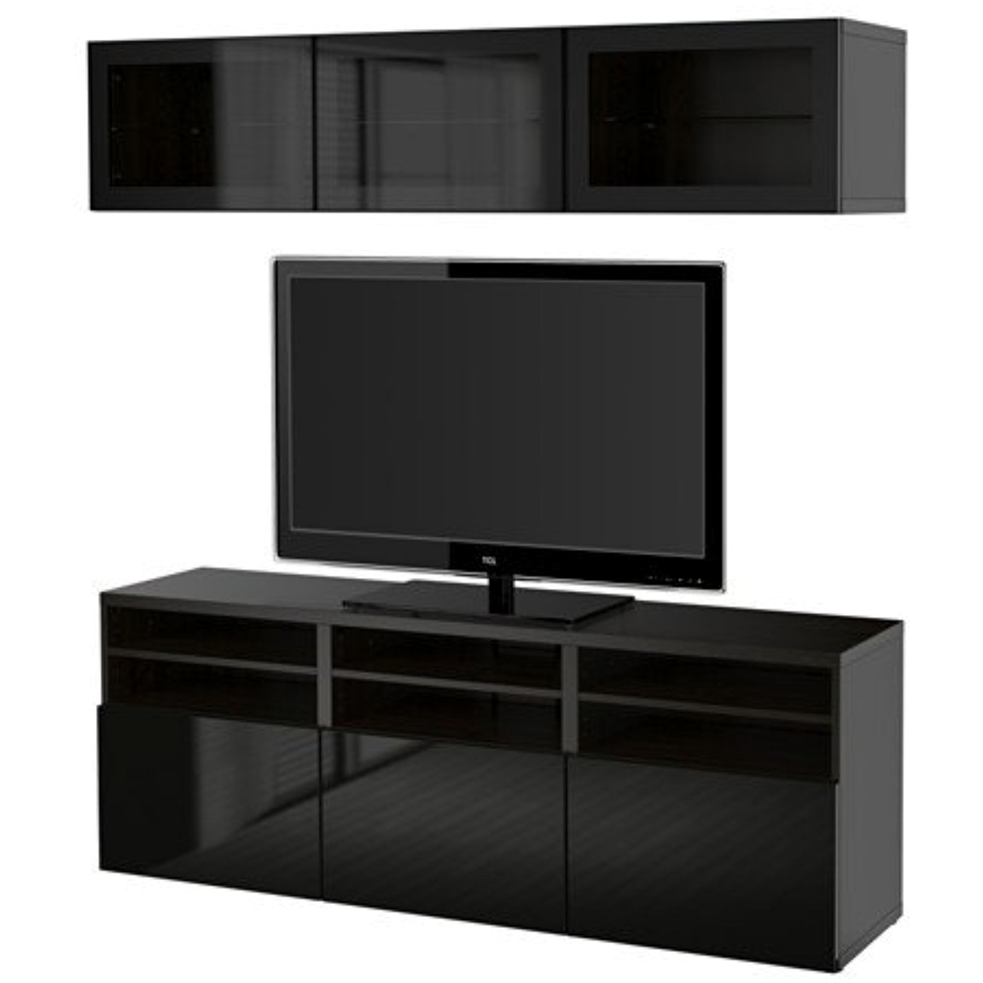 Ikea TV Storage Combination With Soft Closing Doors And Drawers Black   8ea4a55d 65f6 43f0 83d7 1d1eed9a9ca0 1.9c6bb0b8961c05eaabe7e4d95b3387ec 