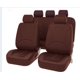 thumbnail image 2 of Funda de asiento de coche de comercio exterior de cuero PU de 11 piezas con cremallera perforada de cuero Universal 5 asientos, 2 of 5