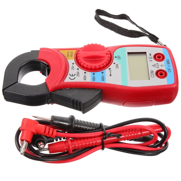 OFFIGAM Digital Clamp Meter for Home and , Accurate Voltage, Current & Resistance Tester, ABS, Multiple Colors