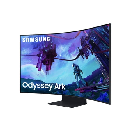 SAMSUNG 55" Odyssey Ark 2nd Gen. 4K UHD 165Hz 1ms Quantum Mini-LED Curved Gaming Screen LS55CG970NNXGO