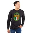 thumbnail image 3 of St Patricks Day Eire Ireland Flag Long Sleeve TShirt Men Women Brisco Brands L, 3 of 6