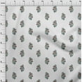 thumbnail image 3 of oneOone Cotton Flex Fabric Leaves & Floral Block Decor Fabric Printed BTY 40 Inch Wide, 3 of 4