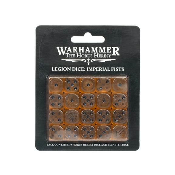 WARHAMMER THE HORUS HERESY LEGION DICE: IMPERIAL FISTS