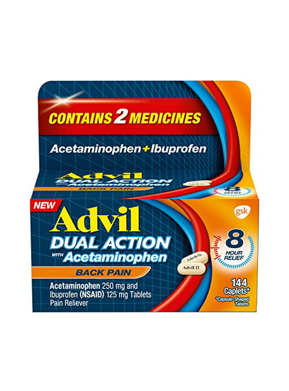Advil Dual Action in Advil - Walmart.com
