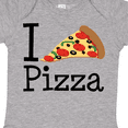thumbnail image 4 of Inktastic I Heart Pizza Boys or Girls Baby Bodysuit, 4 of 5