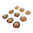 thumbnail image 1 of Wine Bottle Cover, Mini Mexican Hat Reliable Flexible Straw 9Pcs 3 Different Type  For Dolls, 1 of 8