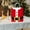 E, variant on Upgraded&nbsp;Santa Clause Suit Print Bags With Handle Kraft Paper Present Wrapping Bags Gift Bag Candy Bag For Xmas Party Supplies E
