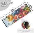 thumbnail image 5 of Yayeee Runner Rug for Bedroom 2'x6' Machine Washable Hallway Non Slip Mat, Blue Floral Tomatoes, 5 of 8