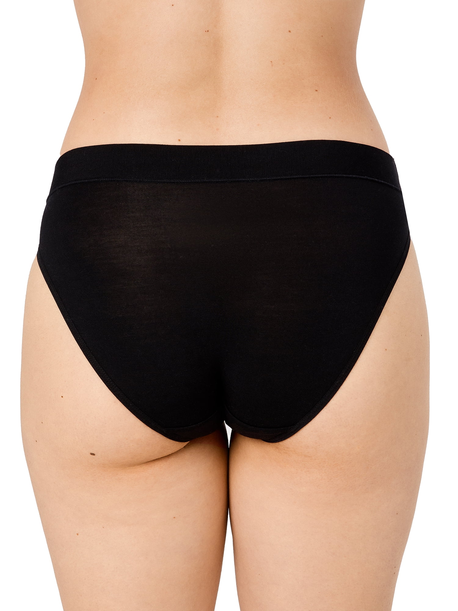 Kindly Yours Women's Comfort Modal Bikini Underwear, 2-Pack