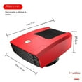 thumbnail image 5 of Car heater 12v/24v car defrosting snow defogging, 5 of 5