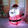 thumbnail image 7 of CHGBMOK Bright Christmas Snowman Decorations, Pre-Lit 40 LED Lighted Collapsible Snowman with Red Hat for Indoor Outdoor Xmas Garden Yard Home Party Decor, 7 of 7