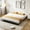 California King, variant on TEQIN Metal Platform Bed Frame 6 Inch Tall,No Box Spring Needed,Full/Twin/King/Queen Size Bed with Heavy Duty Strong Support Slats,Low Profile Bed Frame,Easy Assembly