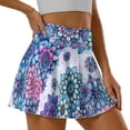 thumbnail image 4 of KUIFORTI Blue Mandala Golf Skirts for Women High Waisted Golf Skort with 2 Pockets Breathable Polyester Casual Summer Clothes Durable for Athletic Skorts Sports Running Pickleball, 4 of 7