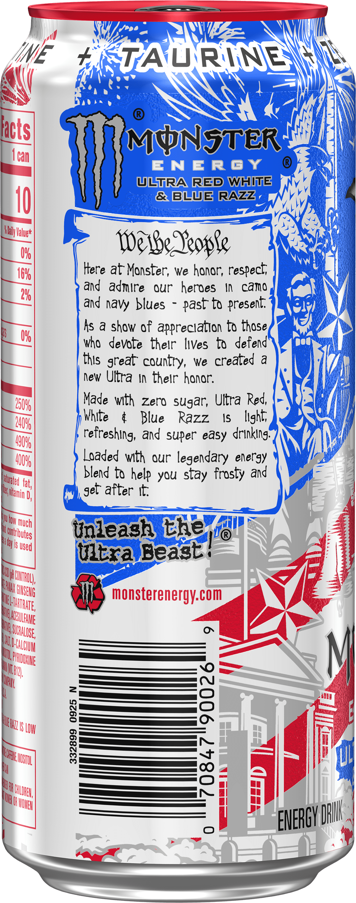 Monster Energy - Brandclub - Monster Energy, Ultra Red, White