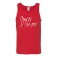 thumbnail image 2 of Slayer Awareness Mens Graphic Tank Top, Red, 3XL, 2 of 3