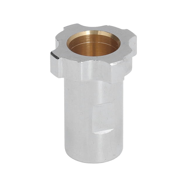 Airbrush Adapter, Stainless Steel Rustproof Spray Cup Connector High Stability For Upgrade Internal Thread M14x1mm