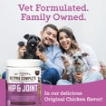 thumbnail image 5 of Dr. Joseph's VetPro Complete Dog Hip and Joint Supplement, 120 Count, Chicken Flavored Pain and Inflammation Relief Chews with Glucosamine, Chondroitin, MSM, Turmeric, Vitamin C, Omega 3, 5 of 5
