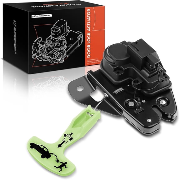 A-Premium Trunk Latch Compatible with Chrysler 300 2005-2018, 200 2011-2014 & Dodge Charger 2006-2018, Avenger 2008-2014, Challenger 2008-2018, Dart 2013-2016, Rear Tailgate Lock Latch Actuator
