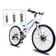 thumbnail image 4 of Greeniant Amortiguador de Metal resistente al agua para bicicleta de montaña, resorte de parachoques de suspensión trasera para bicicleta Ciclismo No.2, 4 of 6
