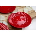 thumbnail image 3 of Way to Celebrate 4pk Red Ceramic Appetizer Plates, 3 of 13