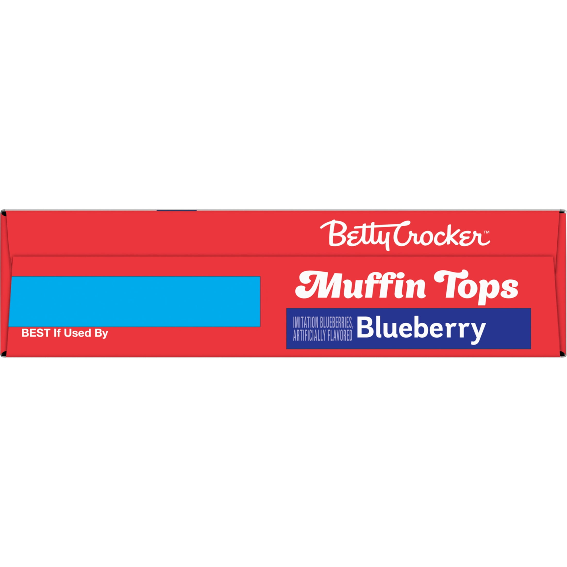 Betty Crocker Muffin Tops Mix, Blueberry, With Topping, 11.9 oz