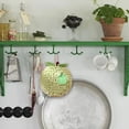 thumbnail image 4 of Toallas de mano con bolas difusas, toalla de chenilla suave y absorbente, toalla de mano de secado rápido, dos toallas de mano colgantes para baño y cocina, lindas toallas decorativas colgantes para, 4 of 5