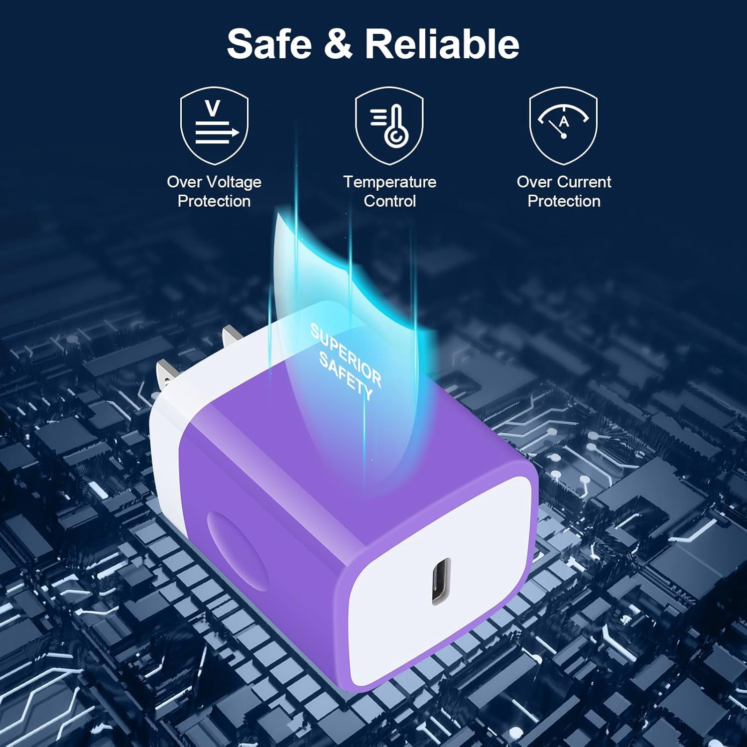 NeoMart Type C Phone Fast Charger for Samsung Galaxy Z Flip7 FE 7 6 5 4 3 Z Fold7 6 5 4 A16 5G A15 A35 A25 A55 A56 S25 Ultra S24 S23 S22 S21,9a,9 Pro XL Fold,9,8,Wall Charger Cube USB C Cable 6FT