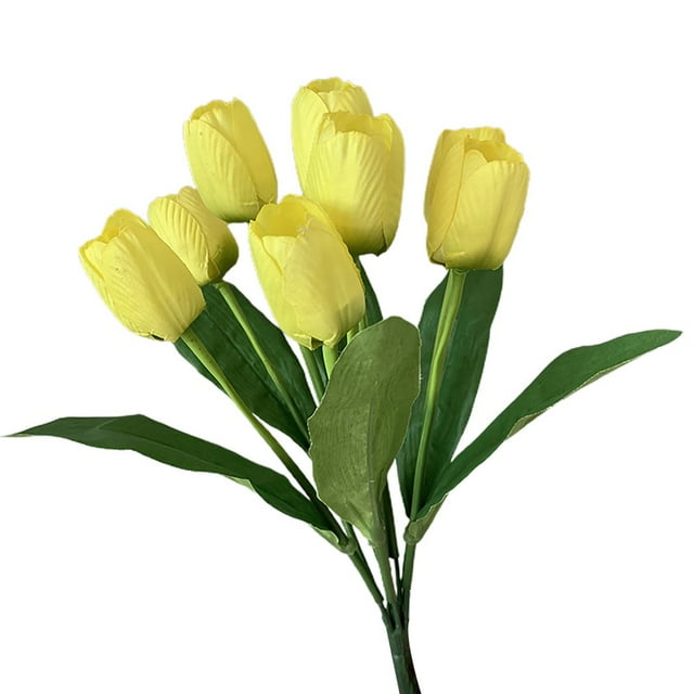 1Pcs Artificial Flower Realistic Looking No Watering Bright-colored Simulation Flower Furnishing for Home