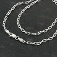 thumbnail image 3 of Italian 925 Sterling Silver 3.1mm 080 Anchor Link Chain Necklace - 16, 18, 20, 22, 24, 30 Inches (20), 3 of 8