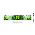 thumbnail image 1 of Cloverleaf Greenery Theme Background Banner Party Decorations St Patrick's Day Decor Event Backdrop Celebration Photography Props, 1 of 4