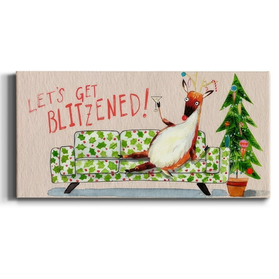 Get Blitzened Collection D- Gallery Wrapped Canvas