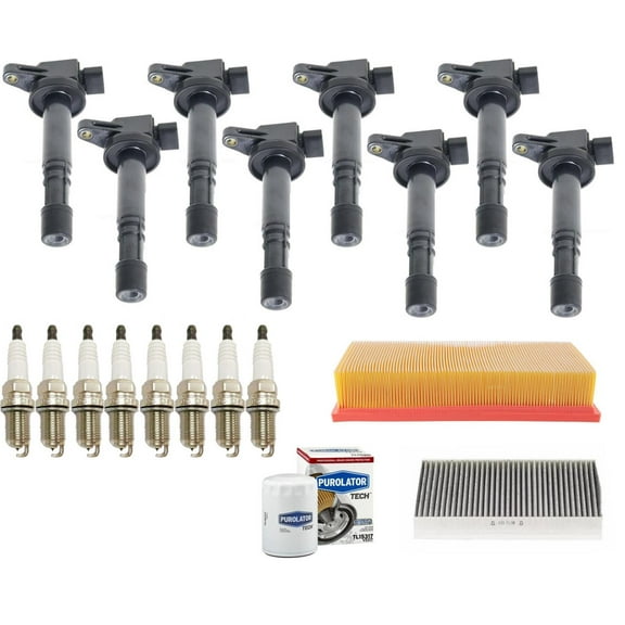 Ignition Coils Spark Plugs & Filters For Range Rover Sport 4.2L 4.4L 2006-2009