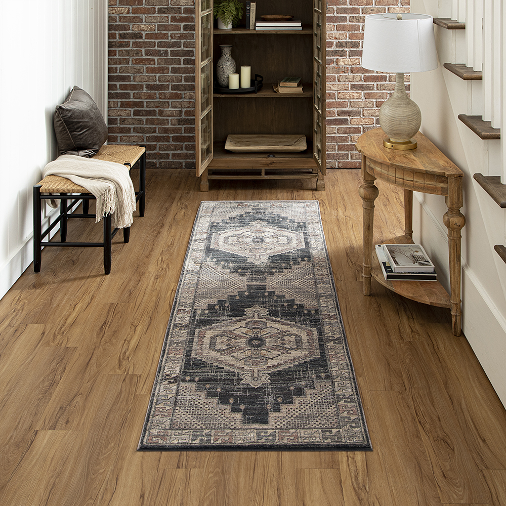 Mohawk Home Cochran Woven Area Rug, Mocha, 1' 11" x 8'