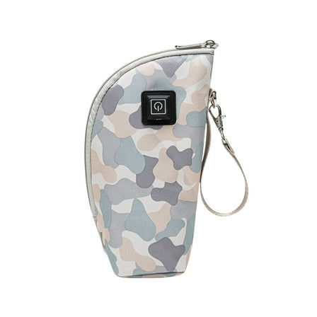 USB Powered Baby Bottle Warmer Insulation Sleeve Portable Heating Bag 3 Temperature Settings Travel Feeding Accessory