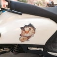 thumbnail image 7 of SPRING PARK Creative 3D Effect Car Sticker Waterproof Non-fade PET Material Cute Cat Sticker for Car, 7 of 7