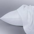 thumbnail image 3 of Flxxie Queen Pillowcases 2 Pack 100% Egyptian Cotton 20x30 White Envelope Soft, 3 of 7