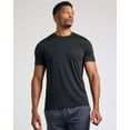 thumbnail image 2 of Real Essentials 4 Pack: Men's Dry-Fit Short Sleeve Pocket Crew Performance Athletic T-Shirt (Available in Big & Tall), 2 of 7