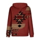 thumbnail image 5 of Pntutb Mujeres Moda Casual Contraste de color Estilo étnico Impresión de manga larga tops Sudaderas con capucha Pntutb Pntutb-1964, 5 of 5