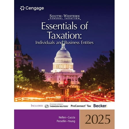 South-Western Federal Taxation 2025: Essentials of Taxation: Individuals and Business Entities, (Paperback)