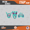 thumbnail image 4 of Kalair GFX Graphics Kit for Honda CRF50 (2004-2012) Meow Series, 4 of 5