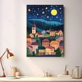 thumbnail image 2 of Kosovo countrys Travel Canvas Prints, Kosovo Starry Night Travel decor, Kosovo countrys Map Poster, Kosovo Travel Decor Artwork - 98AZ696, 2 of 2