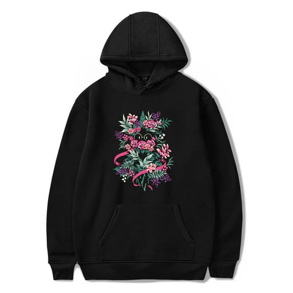 Deltarune Merch Floralsei Hoodie Men's Hip Hop Printing Pullover Hooded Sweatshirts