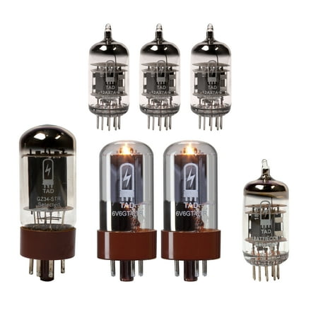 Fender Princeton Reverb (Black Panel) TAD Tube Set with Matched Power Tubes