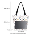 thumbnail image 3 of Honeii Various Rooster Print Women Top Handle Satchel Handbags,Fashion Handbag,Messenger Tote Bag Purse for Women,Shoulder Bag Handbag for Travel, Work, 3 of 6