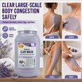 thumbnail image 4 of SPA REDI - Clay Mask, Lavender and Wildflower, 128 Oz - Pedicure and Body Deep Cleansing, Skin Pore Purifying, Detoxifying and Hydrating - Natural Bentonite Clay, Infused with, 4 of 7