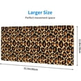 thumbnail image 3 of Leopard Gaming Mouse Pad Large Mouse Pad (31.5x11.8 Inch) Non-Slip Rubber Base Large Desk Mat Desk Protector for Home Office Gaming Work, 3 of 6