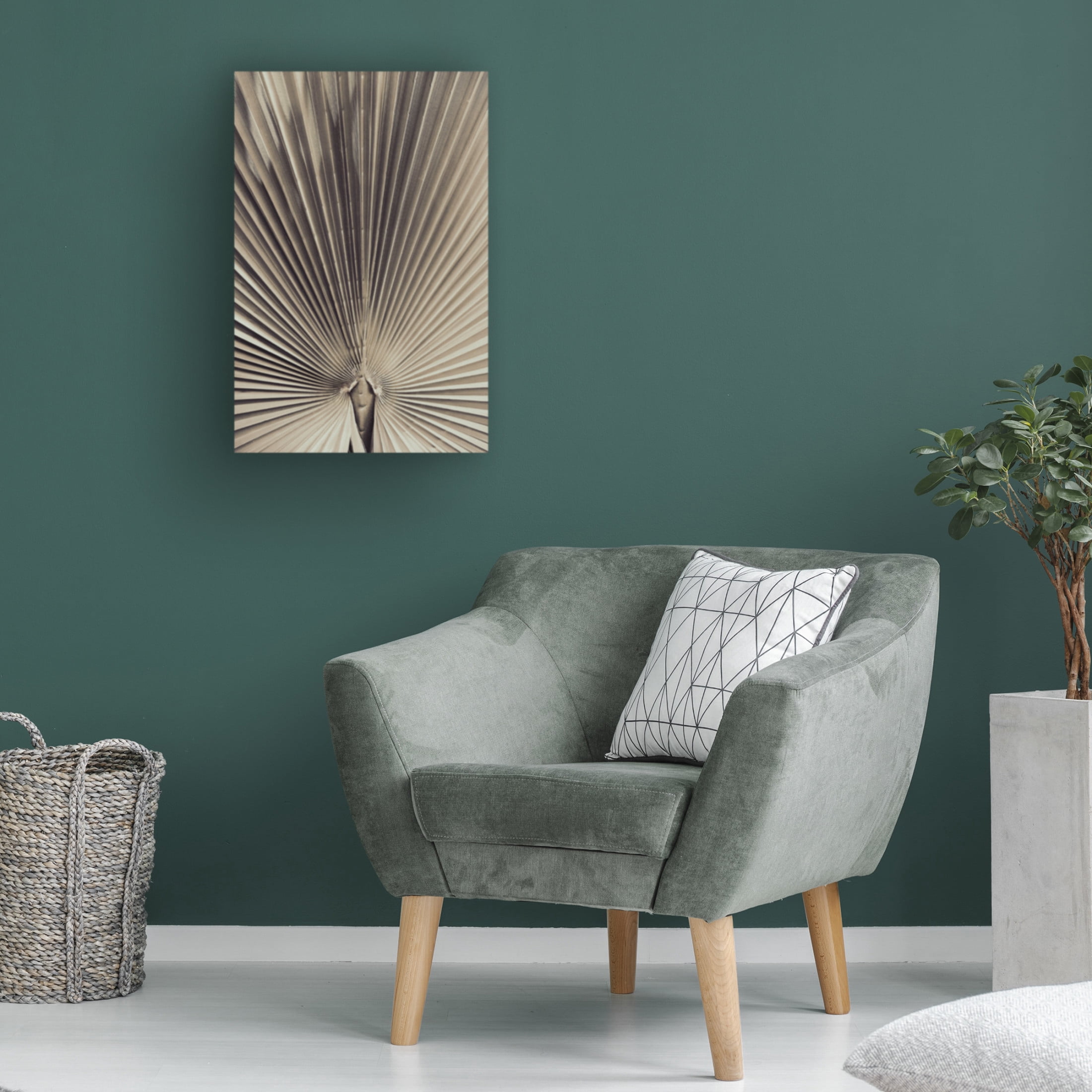 Pictufy Studio III 'Palmblad 1' Canvas Art - 30 x 47 Inches