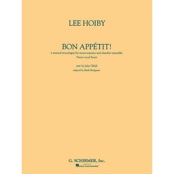 Bon Appetit : Mezzo-Soprano and Piano (Paperback)
